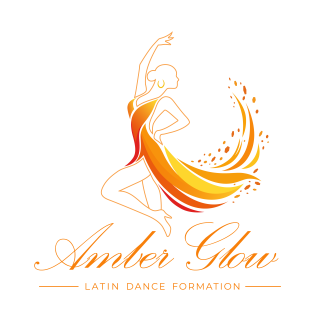Amber Glow Logo Datei PNG Medium outline