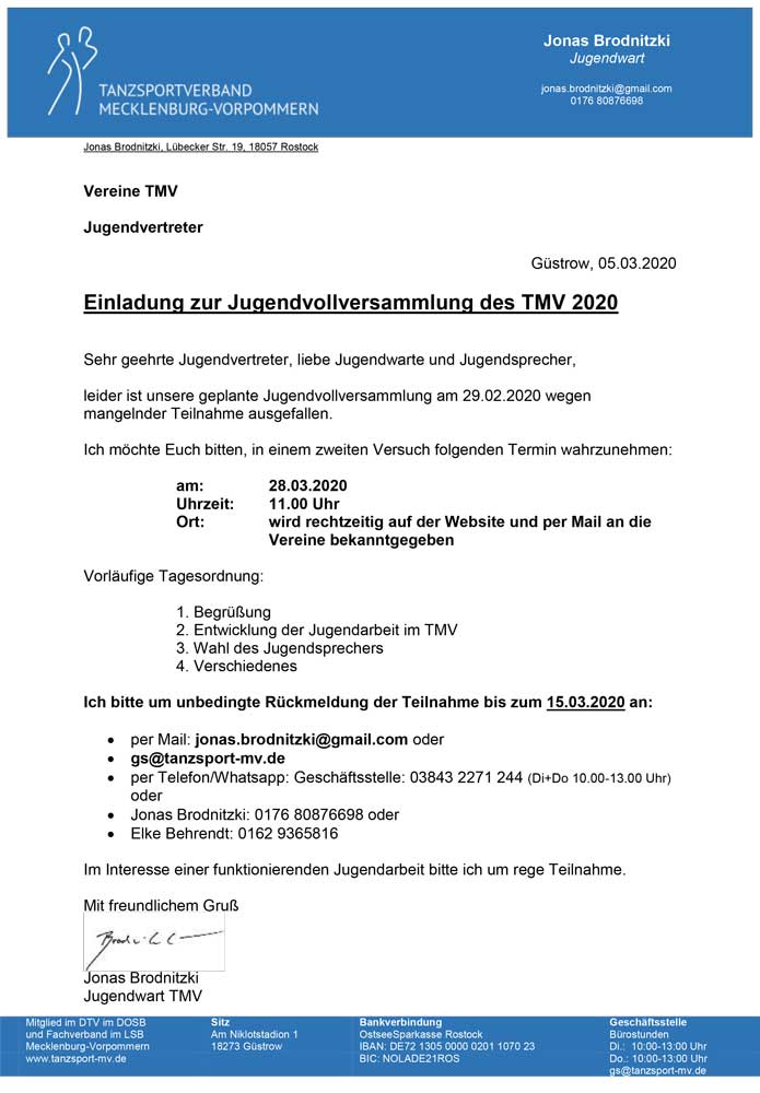 Jugendvollversammlung 2020T